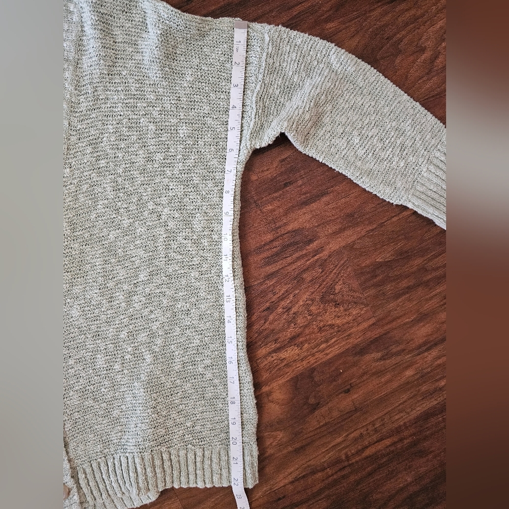 J. Jill Light Sage Knit Cardigan - Picture 10 of 11